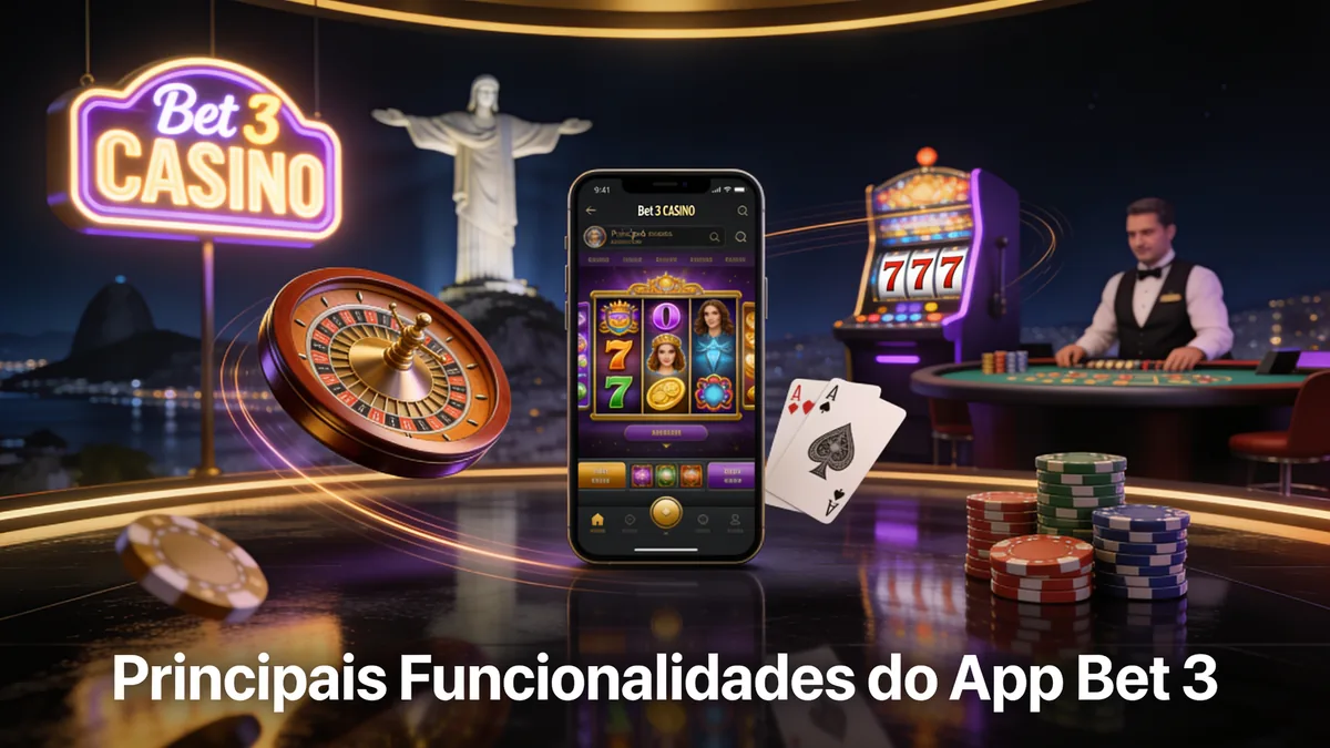 bet 3 no Brasil — Principais Funcionalidades do App Bet 3